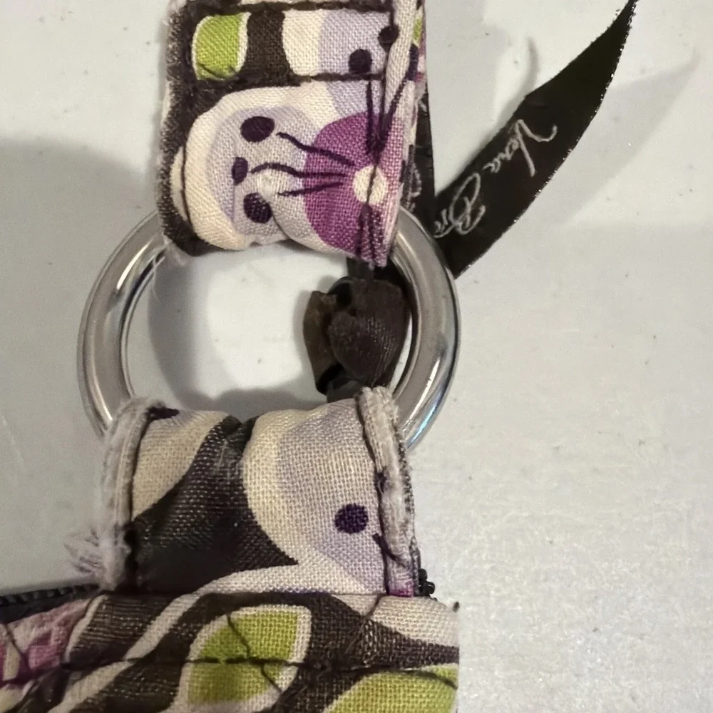 Vera Bradley Plum Petals Quilted Crossbody ~ Floral Print ~‎